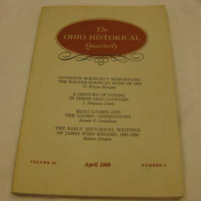Ohio Historical Quarterly