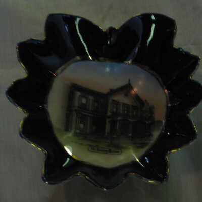 McKinley Home Commemorative Glass Plate