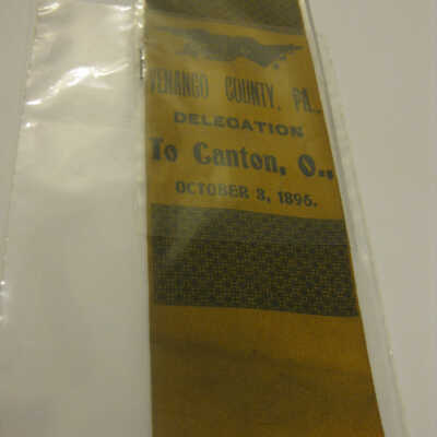 Venango County 1896 Ribbon