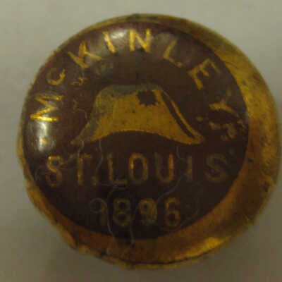 McKinley campaign pin