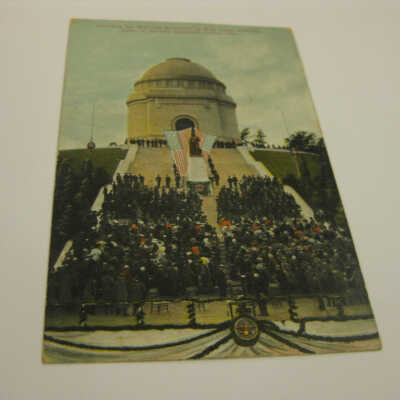 Unveiling the McKinley Monument by Miss Helen McKinley, sister of the late president, Canton, Ohio.