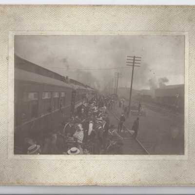 Trains Carrying Tenth Pennsylvania Phillipines Soldiers