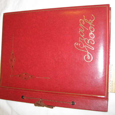 Scrapbook of newspaper clippings about Mr. Bechtel's collection of McKinley memorabilia.