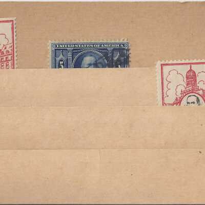Three McKinley commemorative stams