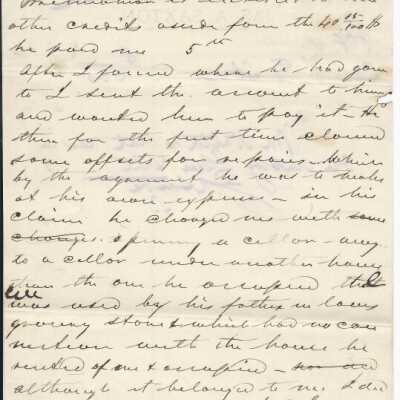 statement to Malleable Iron Works