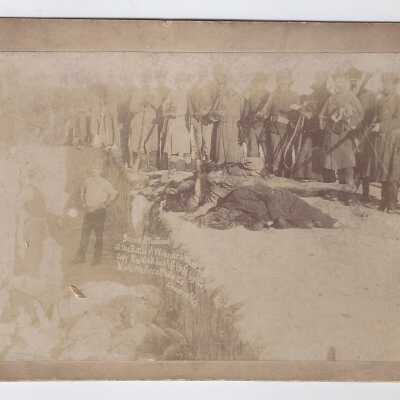 Burial of the Dead at the Battle of Wounded Knee