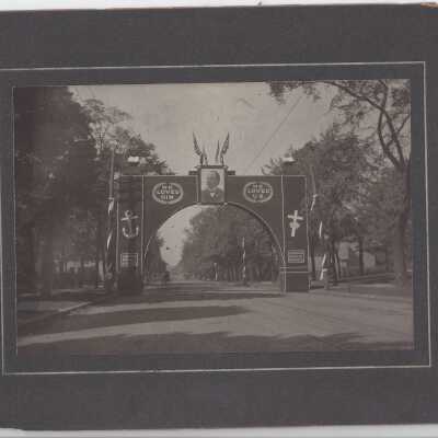 Canton Public Schools "We Loved Him He Loved Us" Memorial Arch