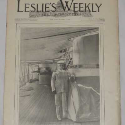 Leslie's Weekly Illustrated, Vol. LXXXIX No.2300, Dewey Reception Number First Edition