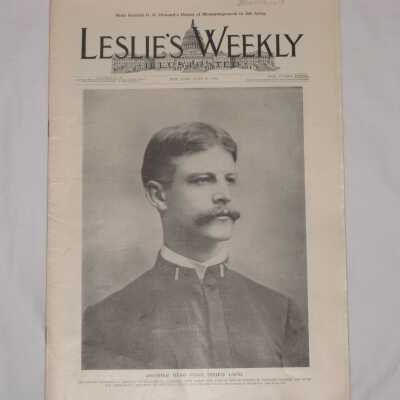 Leslie's Weekly Illustrated, Vol. LXXXVI No. 2232, "Another Hero from Dixie's Land."