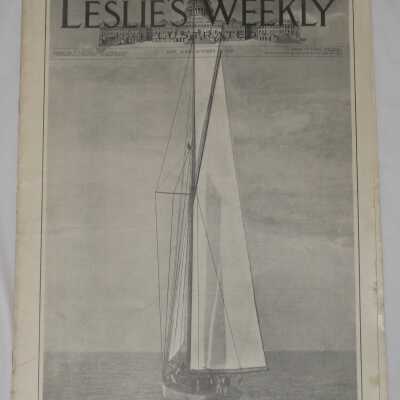 Leslie's Weekly Illustrated, Vol. LXXXIX No. 2302, Yacht Race Number