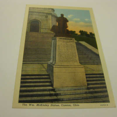 The Wm. McKinley Statue, Canton, Ohio. 42254-N