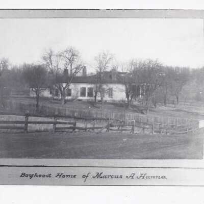 Boyhood Home of Marcus A. Hanna.