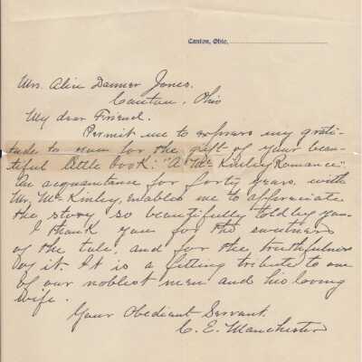 Alice Jones Letter