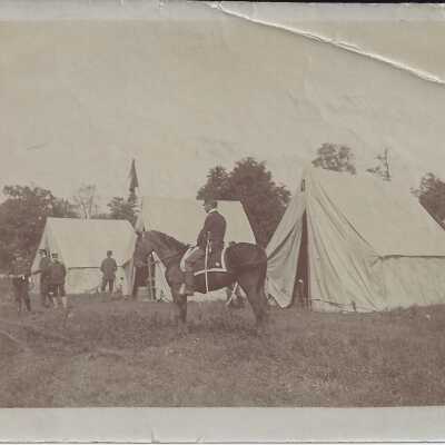 Soldiers at Camp McKinley