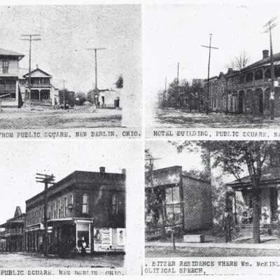 Four images of New Berlin, Ohio.