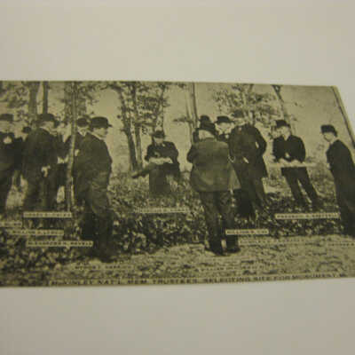 McKinley Nat'l. Mem. Trustees, Selecting Site For Monument.
