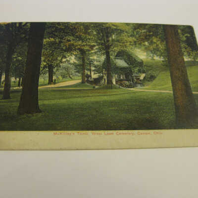 McKinley's Tomb, West Lawn Cemetery, Canton, Ohio Postcard