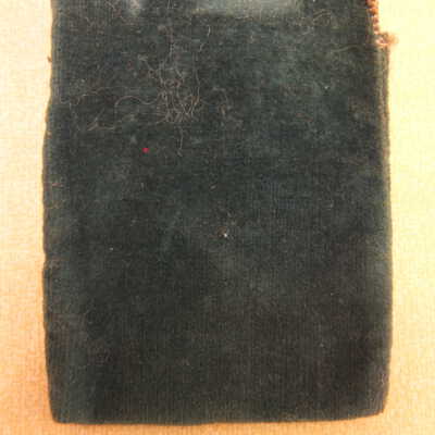 Pouch for Official Souvenir Medal, McKinley Monument, Sept. 30, 1907.
