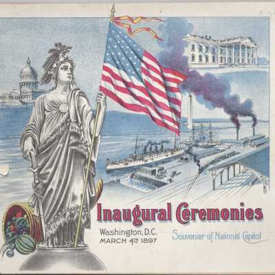 William McKinley Inaugural Ceremonies Souvenir Booklet