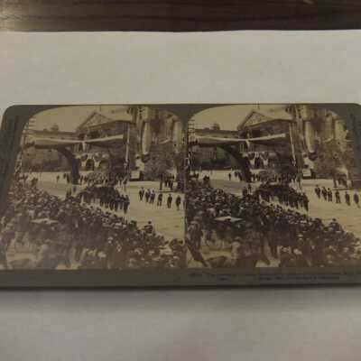 The Arrival of William McKinley's Remains at the Courthouse Sept. 18, 1901 Canton, Ohio