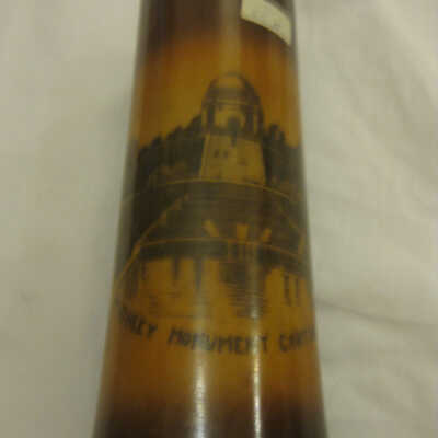 Brown McKinley Memorial Vase