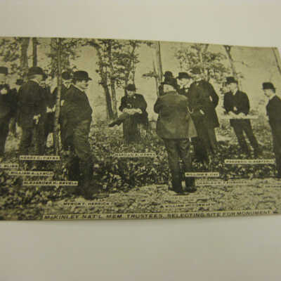McKinley Nat'l. Mem. Trustees, Selecting Site For Monument.