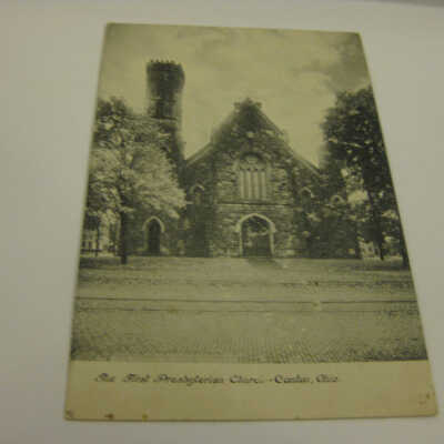 First Presbyterian Church Canton, Ohio Postcard
