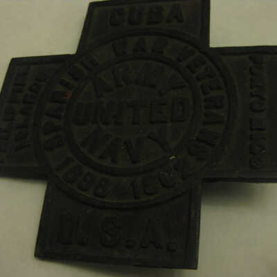 Spanish American War Veterans Grave Marker