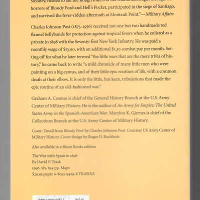 The Little War of Private Post: The Spanish-American War Seen Up Close