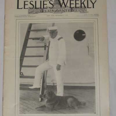 Leslie's Weekly Illustrated, Vol. LXXXIX No.2296, Admiral Dewey's Faithful Companion