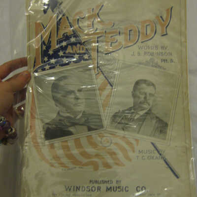 Mack and Teddy music book