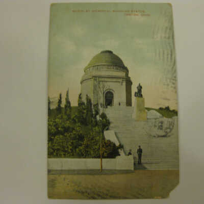 McKinley Memorial Showing Statue, Canton, Ohio