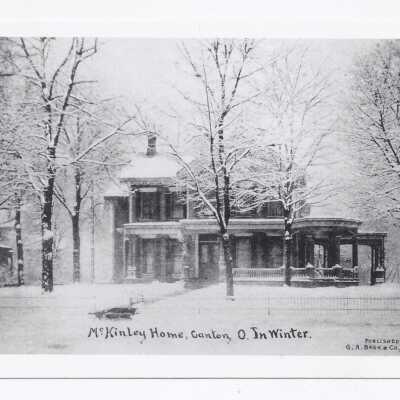 McKinley Home in Winter Blank B
