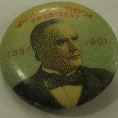 Blue King Bee McKinley Pin