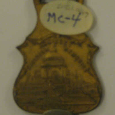 Gold Badge McKinley Monument.