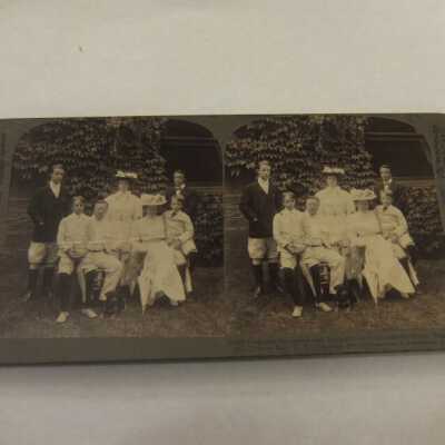 President Roosevelt and his Family at their Summer home Sagamore Hill Oyster Bay, NY