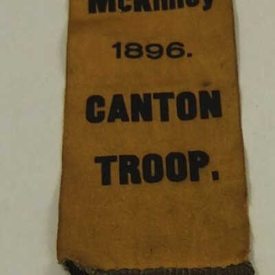 McKinley, 1896, Canton Troop.