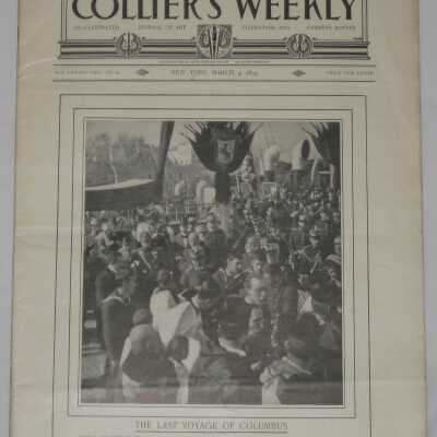 Collier's Weekly, vol. 22 No. 22, The Last Voyage of Columbus