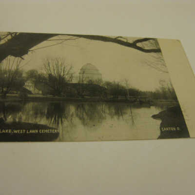 Mirror Lake, West Lawn Cemetery Canton, O.