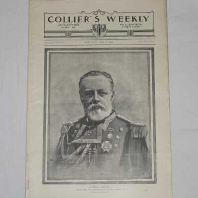 Collier's Weekly, Vol. 21 No. 15, "Admiral Cervera,"