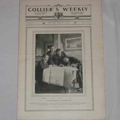 Collier's Weekly, Vol. 22 No. 20, "Aguinaldo's Ultimatum"