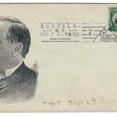 McKinley Assassination Cover - Pan American Exposition 1901 Envelope.