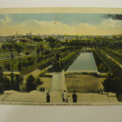 Bird's Eye View of Canton from the McKinley Monument, Canton, Ohio