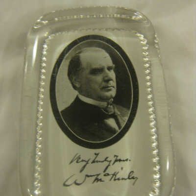 McKinley paperweight.
