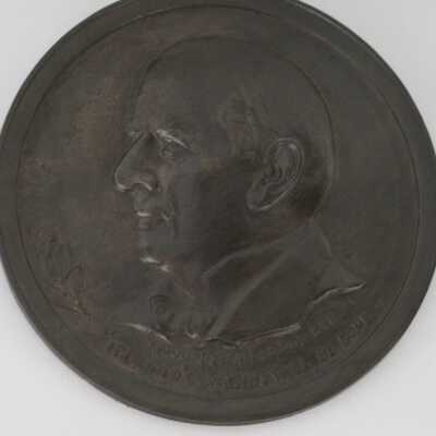 McKinley bronze plaque