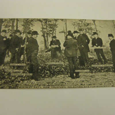 McKinley Nat'l. Mem. Trustees, Selecting Site For Monument.