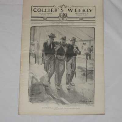 Collier's Weekly, Vol. 21 No. 23, with the title, "At The General Hospital, Camp Wikoff, Montauk Point."