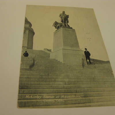 McKinley Statue at Mausoleum, Canton, Ohio.