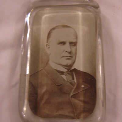 McKinley paperweight.