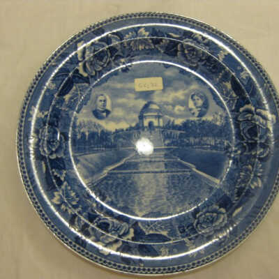 Blue McKinley Memorial Plate